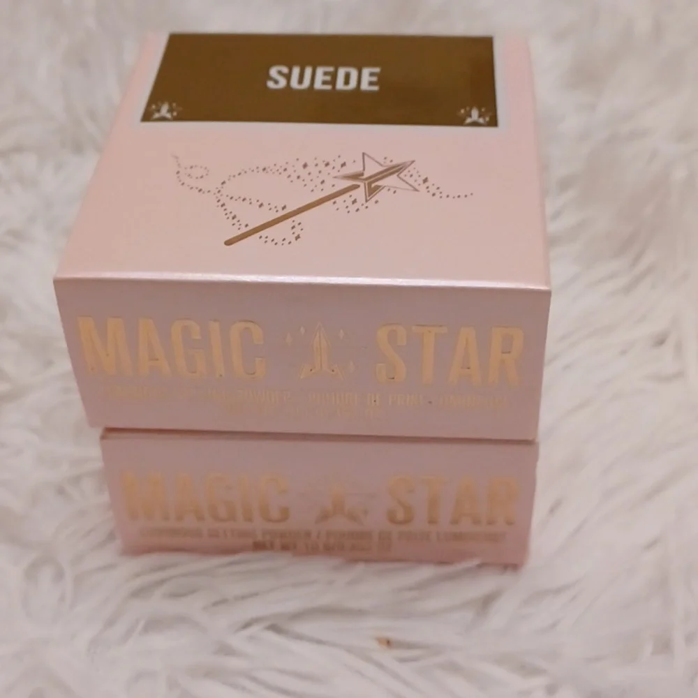 New Bundle Of 2 Jeffree Star Magic Star Suede Luminous Setting Powder